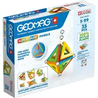 Toy Partner Geomag Green Super Colors Panels 35 Toy Byggespil