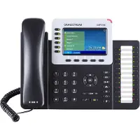 Grandstream Networks Grandstream GXP2160 Enterprise IP Phone - VoIP-telefon - 5-vejs opkaldskapacitet - SIP, RTCP, RTP, SRTP - 6 linier