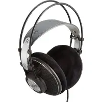 AKG K612 PRO, Ledningsført, 12 - 39500 Hz, Musik, 238 g, Hovedtelefoner, Sort