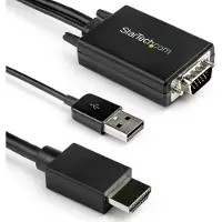 StarTech.com Vga Til Hdmi (66 Fod) Adapter 2 M