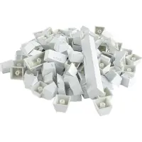 Glorious Pakaitiniai klaviaturos klavišai Glorious ABS Keycaps - 104vnt, ANSI, US išdestymas, Balti