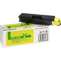 Kyocera TK 590Y - Gul - original - tonerkit - for FS-C2026, FS-C2126 ECOSYS M6023, M6026, M6526, P6026 FS-C5250