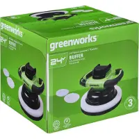 Greenworks G24BU10 Poleringsmaskine 24V - uden batteri og lader