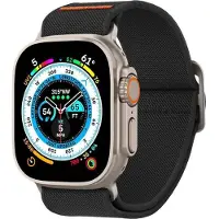 Spigen AMP05983, Urrem, Apple, Apple Watch Ultra (49mm) Apple Watch Series 8 / 7 (45mm) Apple Watch Series SE / 6 / 5 / 4 (44mm)..., Stof, Nylon, Rustfrit stål, Zinklegering, 12,7 mm