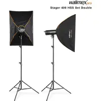 Walimex Stager 400 Hss Set Double Studio Flash