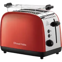 Russell Hobbs Brødrister Colours Plus 2S Toaster Red - 26554-56