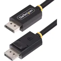 StarTech.com 2m DisplayPort 2.1 Cable VESA-Certified DP40 DP 2.1 Cable - DisplayPort cable - DisplayPort to DisplayPort - 2 m