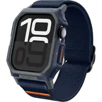 Spigen Lite Fit "Pro"-rem til Apple Watch 10 46mm - marineblå