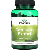 Swanson Health , Gotu Kola Ekstrakt, 100 mg, 120 Kapsler