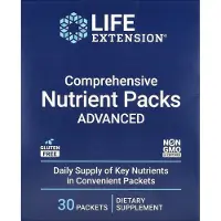 Life Extension , Omfattende Næringspakket Avanceret, 30 Pakker