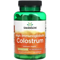 Swanson Health , Høj Immunoglobulin Colostrum, 500 mg, 120 Kapsler