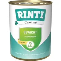 Rinti Canine vægt med kylling 800 g - Økonomipakke: 24 x 800 g