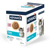 Affinity Advance 38 + 10 gratis! 48 x 85 g kattefoder - Kitten Kalkun