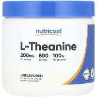 Nutricost , L-Theanin, Usmagt, 3,6 oz (100 g)