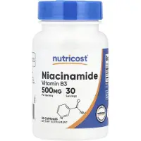 Nutricost , Niacinamid, 500 mg, 30 kapsler