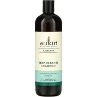 Sukin , Hårvare, Dyb Rense Shampoo, Olie & Konstiperet Hoved, 16.9 fl oz (500 ml)