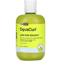 DevaCurl Low-Poo Delight Mild Lather Cleanser for Lightweight Moisture Green Oasis 12 fl. oz.