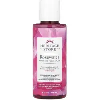 Heritage Store , Rosewater, Revitaliserende Ansigtssplash, 4 fl oz (118 ml)