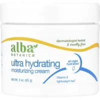 Alba Botanica , Ultra Hydrerende Moisturizing Cream, Usmagt Fri, 3 oz (85 g)