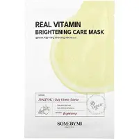 SOME BY MI Real Care Mask Vitamin Brightening Care Mask Sheet Mask 20 ml