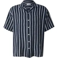 Jack & Jones Enzo Stripe Resort Kortærmet Skjorte