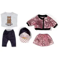 Baby Born Glam Outfit 43cm, Dukketøjsæt, 3 År