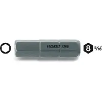 Hazet HAZET Sekskant-bit 7 mm Kvalitetsstål C 8 1 stk