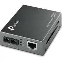 TP-LINK MC200CM V5 - Fibermedieomformer - 1GbE - 1000Base-SX, 1000Base-T - RJ-45 / SC multimodus - op til 550 m - 850 nm - for P/N: TL-MC1400, TL-SG3210XHP-M2 V2.6, TL-SG3452XP V1