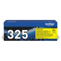 Brother TN325Y / TN 325Y Yellow Toner - Lasertoner Gul