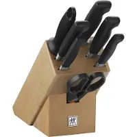 Zwilling J.A. Henckels Four Star 35140, 8-piece knife set with block