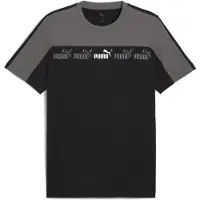 Puma T-Shirt Around The Block - Grå/Sort, størrelse Medium