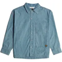 G-Star Long Pocket Boxy Fit Shirt - Light blue - Men