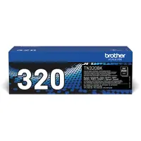 Brother Tonerkassette sort 2.500 sider TN-320BK Modsvarer: N/A
