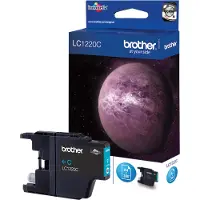 Brother Blækpatron cyan, 300 sider LC1220C Modsvarer: N/A