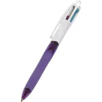 BIC Kuglepen 4 Colour Grip Fashion, 12 stk.