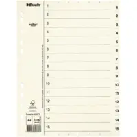 Esselte Register Servo A4/1-15, (10)