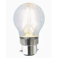 Star Trading Klar LED pære B22 1,5W 2700K 150 lumen