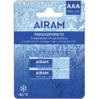 Airam Frysebatteri Lithium FR03 AAA 2-pak