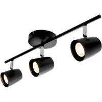 Airam Scandic Spot Loftslampe 3xGU10 Sort