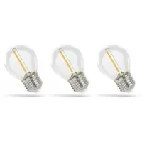 Spectrum LED LED-lampe E27 1W 2700K 60 lumen 3-pak