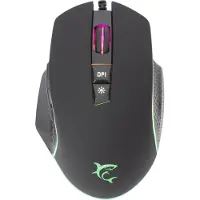 White Shark GARETH Wired - Gaming Mus - Optisk - 7 knapper - Sort