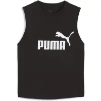 Puma Tank Top Ess No. 1 Logo - Sort/hvid, størrelse Medium