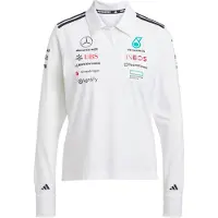 Adidas Mercedes Tm Amg Petronas F1 Team Polo Med Lange ærmer