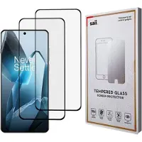 Saii OnePlus 13 3D Premium Skærmbeskyttelse Hærdet Glas - 9H - 2 Stk.