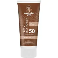 Australian Gold Face Self Tanner SPF50 Sunscreen 88ml