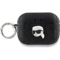 Karl Lagerfeld Monogram Karl Head-etui til AirPods Pro 2 - sort