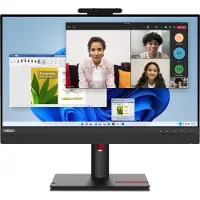 Lenovo ThinkCentre Tiny-in-One 24 Gen 5 - LED-skærm - 24 (23.8 til at se) - 1920 x 1080 Full HD (1080p) @ 60 Hz - IPS - 250 cd/m² - 1000:1 - 4 ms - HDMI, DisplayPort - højtalere - sort