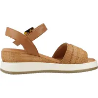 Carmela Carmelatil kvinder. 16222702-CAMEL Brune sandaler 162227 (39), Stof, 5-8 cm, Spænder, Casual