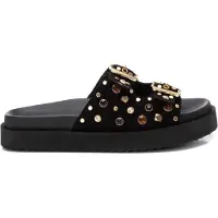 Carmela Carmelatil kvinder. 16240102-NEGRO Sandaler i læder 162401 sort (37), 1-3 cm, Ingen, Casual