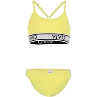 Vivid Bikini gul / lysegrå / sort